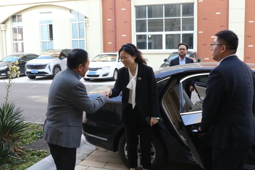 El nuevo líder del distrito de la costa oeste de Qingdao, Xue Wenqian, visitó Tianyi Muzu para realizar investigaciones y obtener orientación