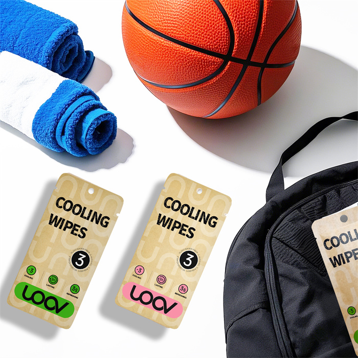 Piezas de moda deportivas de toallitas de enfriamiento