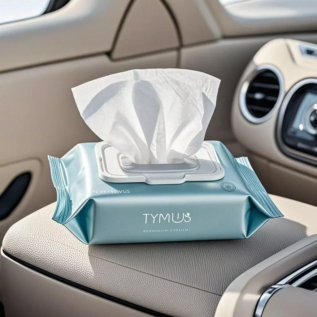 Tymus toallitas húmedas para el auto protector de su coche