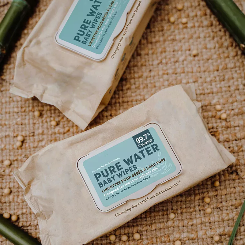 Tymus Green Wet Wipes: ecológico y sostenible