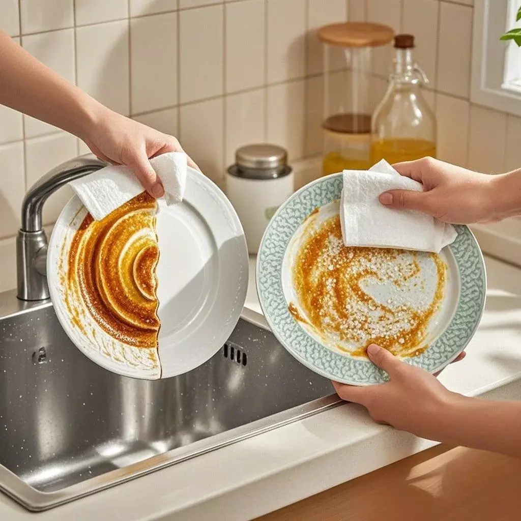 Limpieza de toallitas húmedas para la cocina